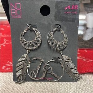 NOBO Silver Dream Earrings Set